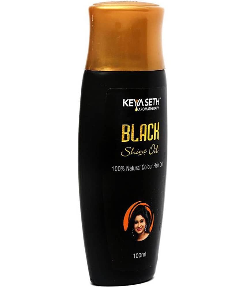 Keya Seth Aromatherapy Black Shine Hair Oil 100 mL Pack of 2 view 2