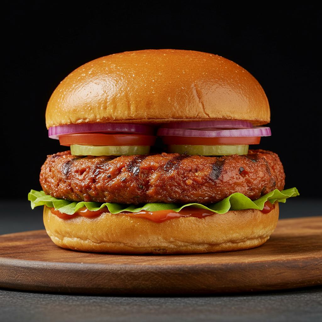 Chicken Tikka Tandoori Burger