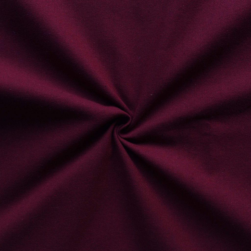 AIRWILL 100% Cotton Solid Pattern 6 Seater Rectangle Table Cover Sized, 56x71 inches (Maroon, Pack of 1) view 2