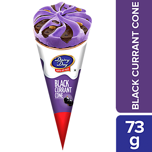 Dairy Day Black Current Cone 120Ml