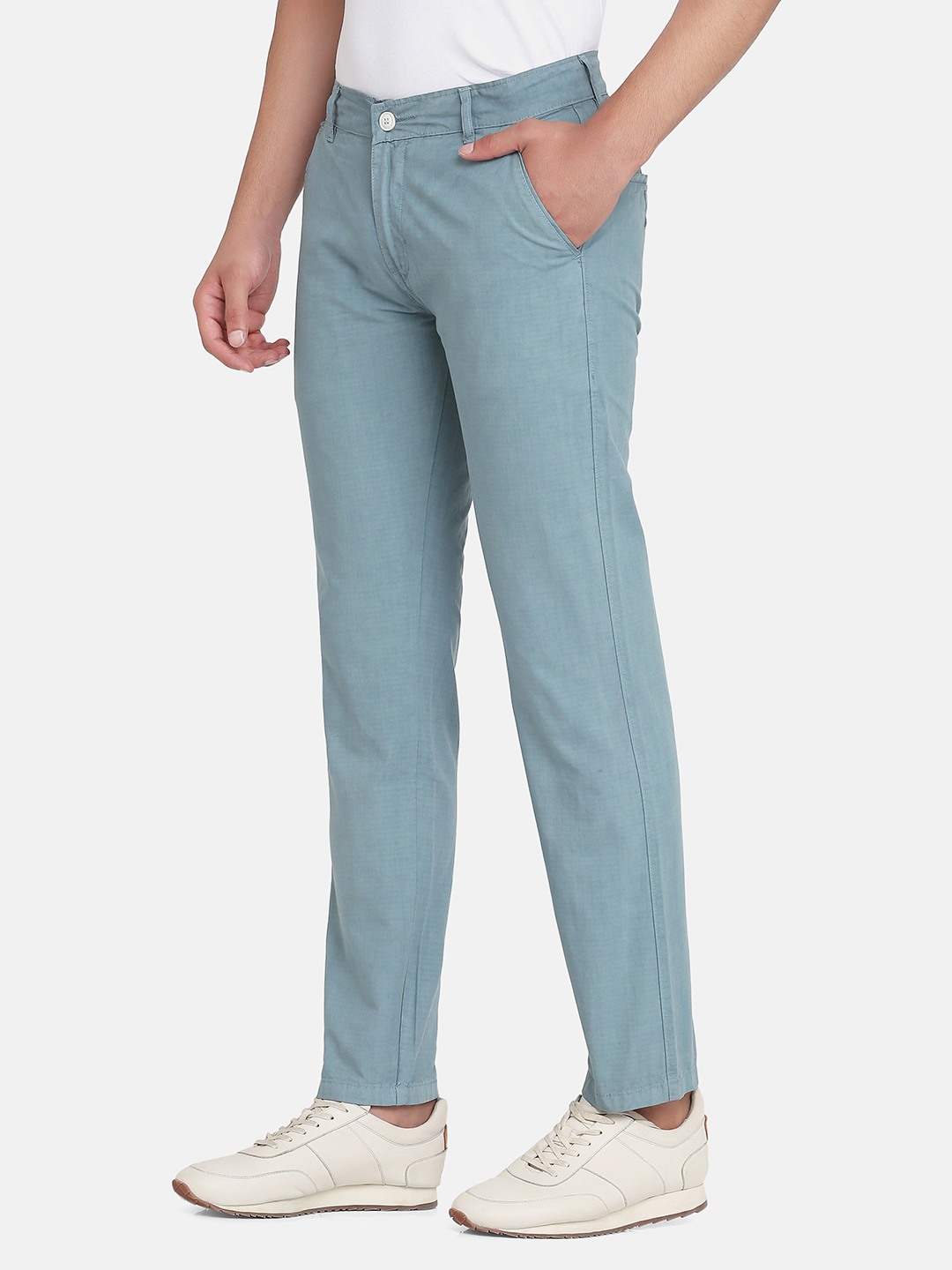 TAHVO men cotton chinos view 2