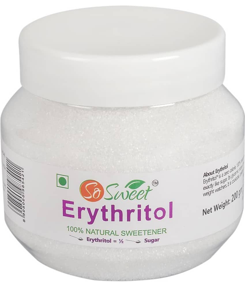 So Sweet Erythritol 100% Natural Sweetener 400gm for Diabetes - Sugar free (PO2) (200gm Each) view 2