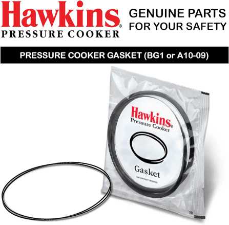 Hawkins Gasket For 3.5 Litre To 8 Litre Except Wide Hawkins Pressure Cookers 3 Liter To 7 Litre Hawkins Stainless Steel Pressure Cookers 5 Litre Stainless Steel Contura Pressure Cookers (B1009) view 2
