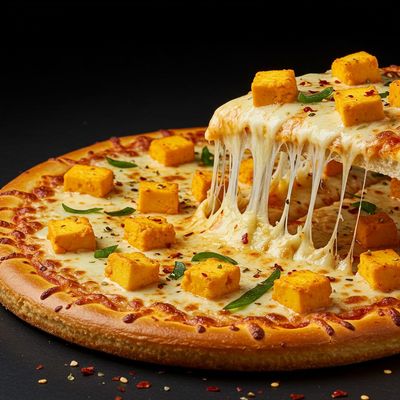 Paneer Cheese Burst Pizza