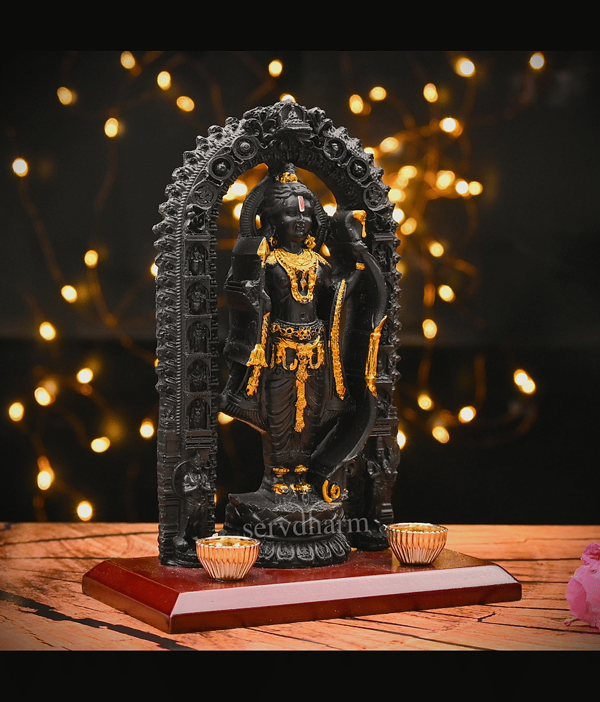 ServDharm Resin Lord Ram Idol ( 16 cm ) view 2