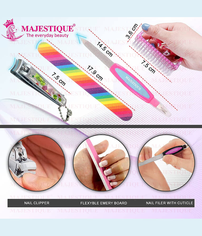 MAJESTIQUE Manicure & Pedicure Kit ( Pack of 4 ) view 2