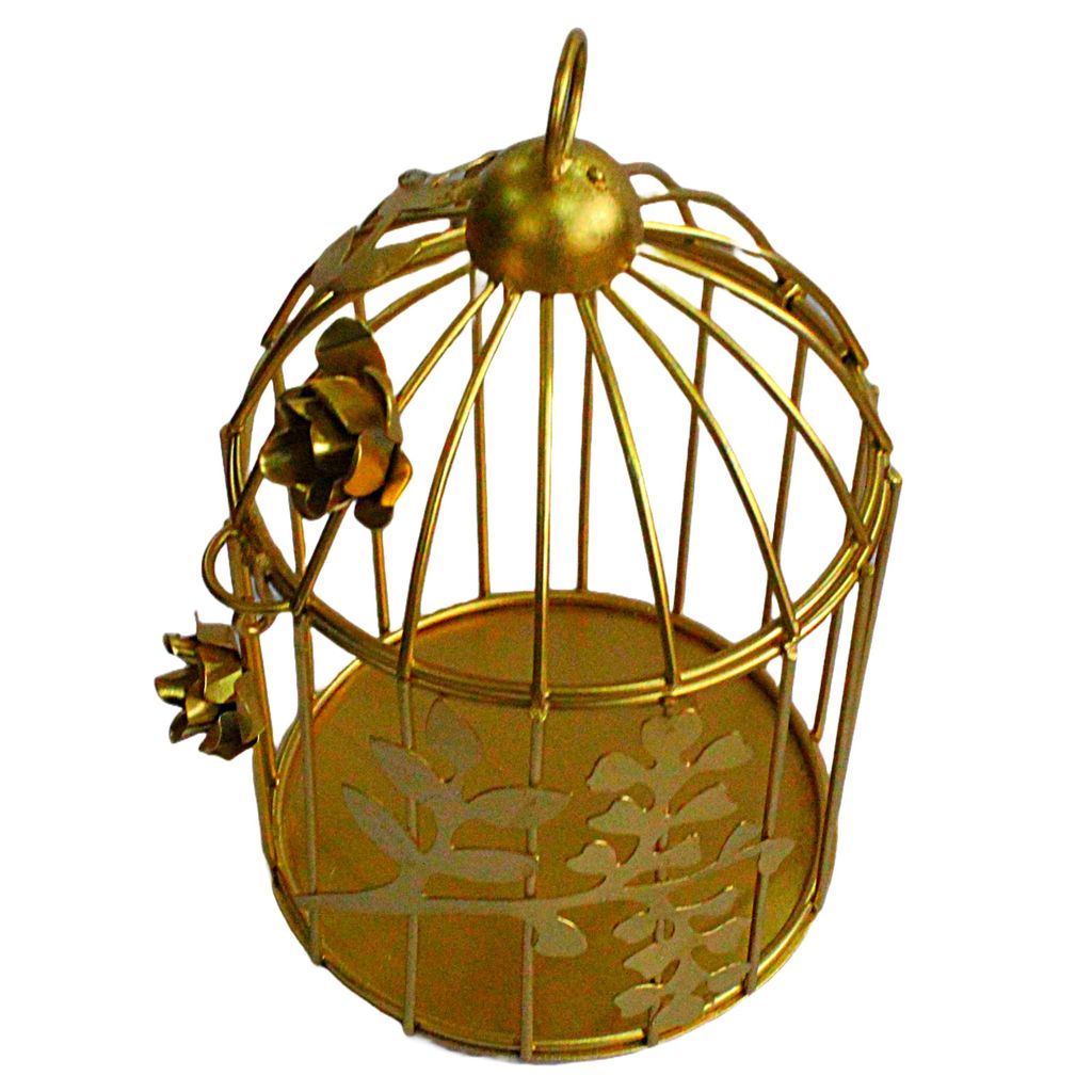 Brass gallery Brass Cage Golden Color Epoxy view 2