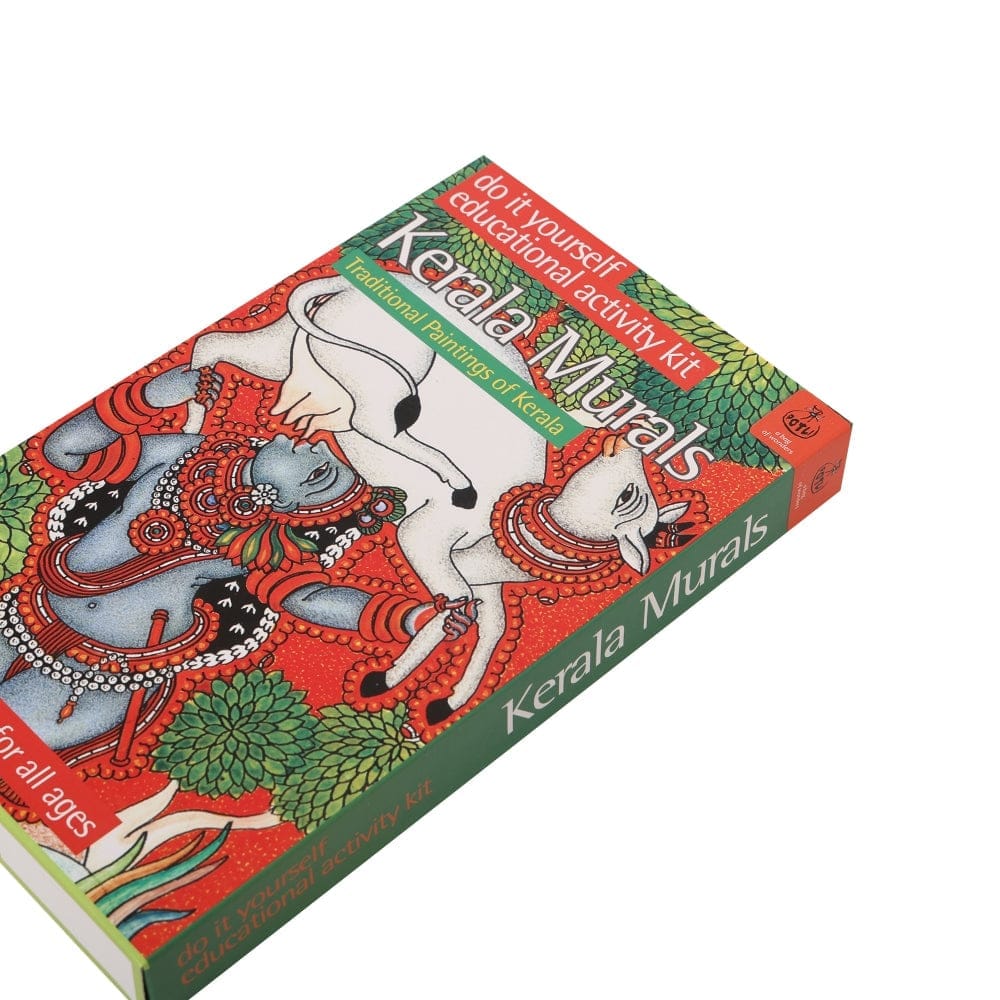 DIY Colouring Folk Art kit Kerala Mural Painting view 2