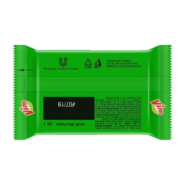 Vim Lemon Dishwash 200 Gms view 2