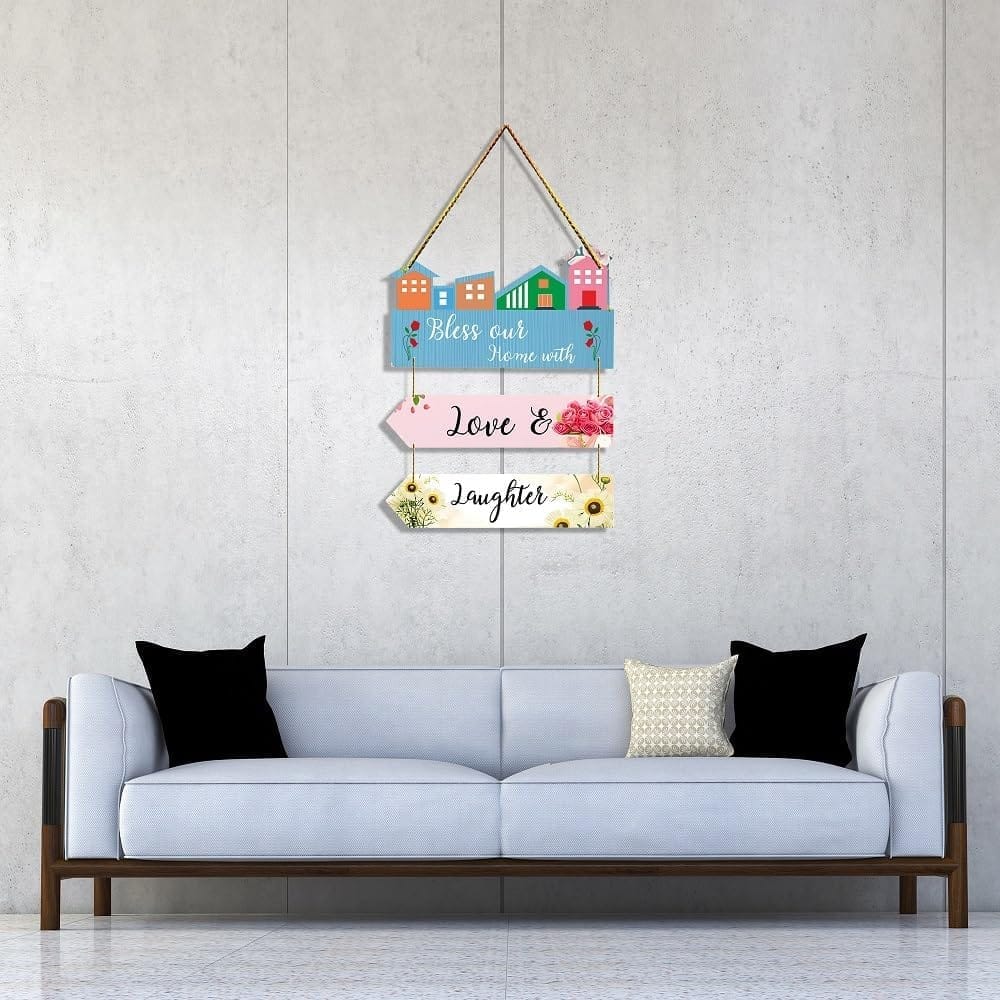 Wall Hangings for Home Decoration Items for Living Room Decor Welcome Home Wall Hanging for Home Office Decoration Handmade Craft Decorative Wall Art (WH2509) view 2