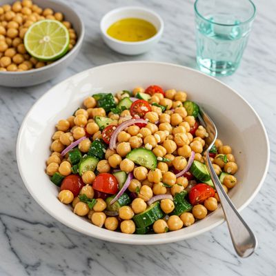 Mediterranean Chickpea Salad
