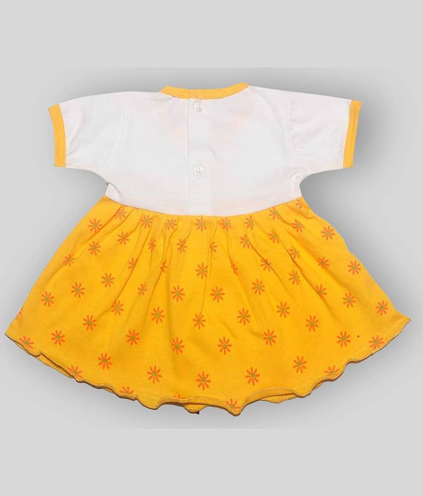 INFANT Baby Girls 100% Cotton Frocks ( Multi ) view 2