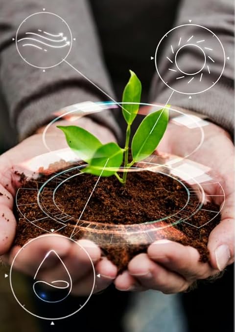 DIVINE TREE Nicotox-D Tobacco Dust Powder for Plants |100% Herbal Pest Repellent Control for Potted Outdoor and Indoor Plants,Flower Bed And Lawn Grass | 100% Natural (900gm) view 2