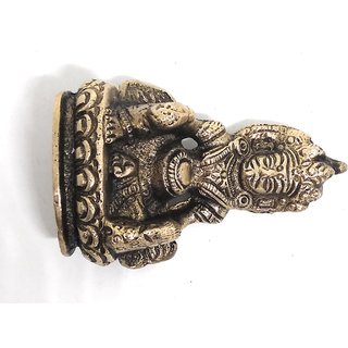 Ashtadhatu Kuberji Gold Plated Murti (Small) view 2
