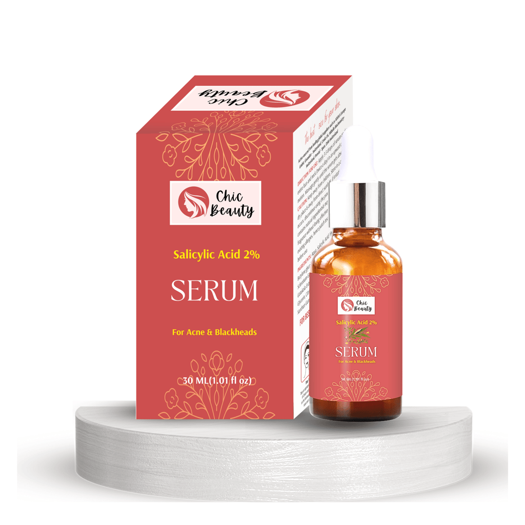 Chic Beauty Salicylic Acid 2% Serum 30ml Unclogs pores & Improves skin texture view 2