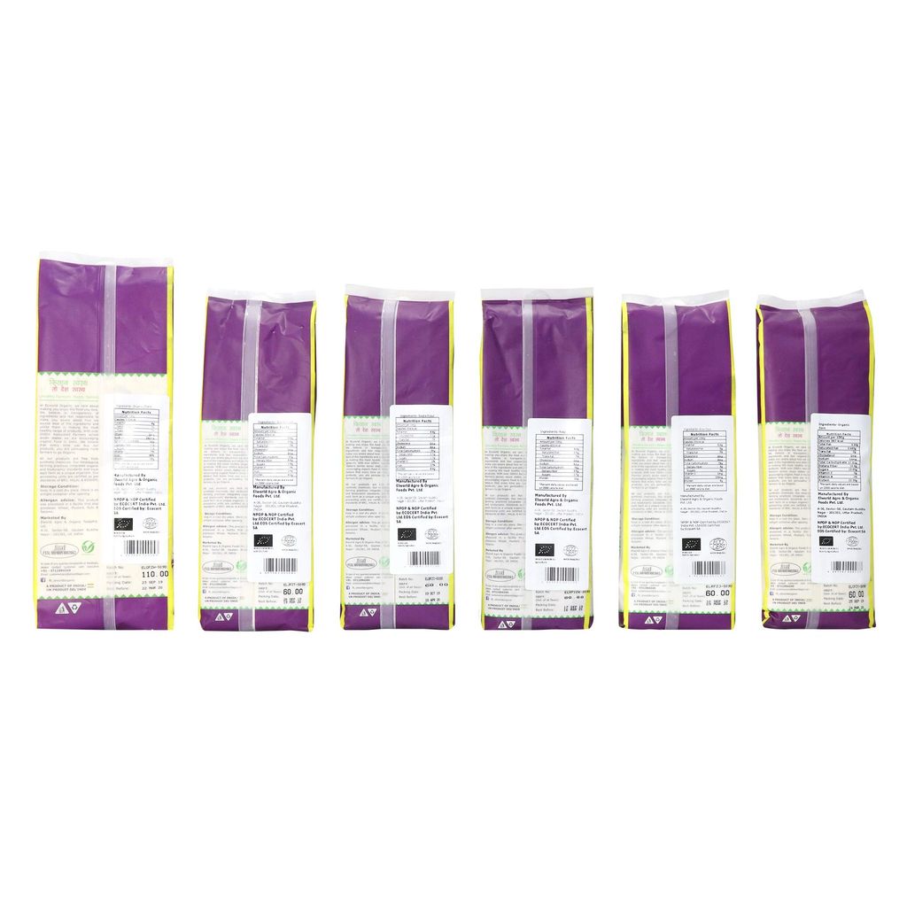 ELWORLD AGRO & ORGANIC FOOD PRODUCTS Gluten Free Flour Collection, 500 Gm Each (Pack of 6) view 2