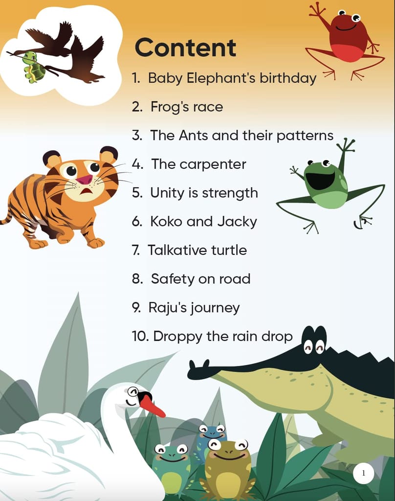 Edsmart Children Story Book Combo for 2-6 years old [64 pages], 20 kids stories with attractive pictures| kids stories on nature, friendship, Panchatantra stories , Tenali rama and more [Perfect Paperback] [Jan 01, 2022] Edsmart Edu Services Pvt Ltd view 2