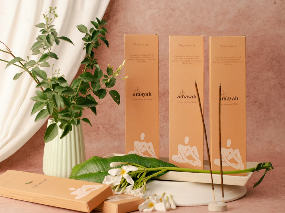 Amayah Natural Incense Sticks - Nagchampa PACK OF 1