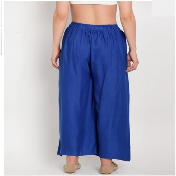 Women's Palazzo Nevy Blue (Pack of 01 Pcs) view 2