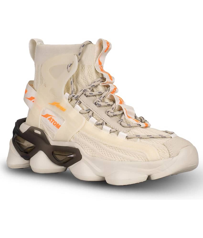ATOM Gansta1 Beige Men's Sneakers view 2