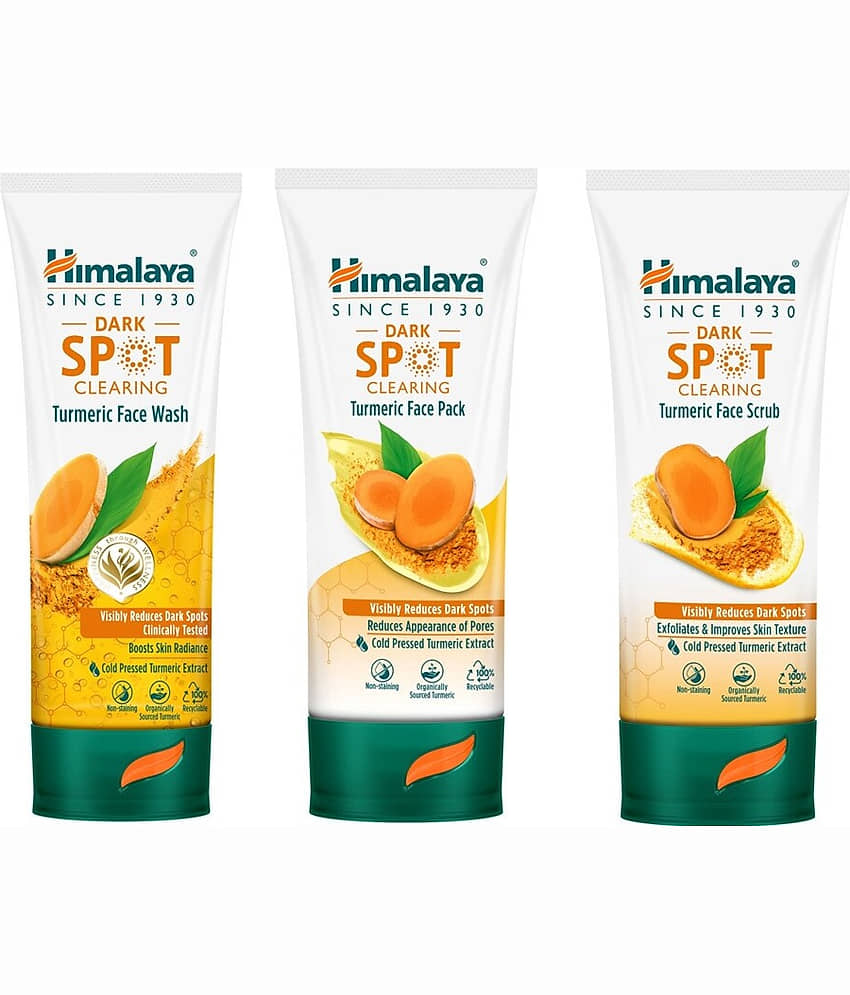 Himalaya - Dark Spots Removal Face Wash + Scrub For All Skin Type ( Pack of 3 )