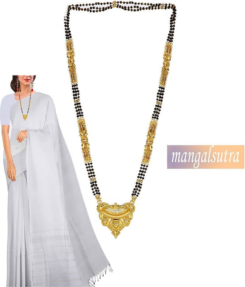 KRIMO Gold Plated Letest & Designer Mangalsutra For Women-100267 view 2