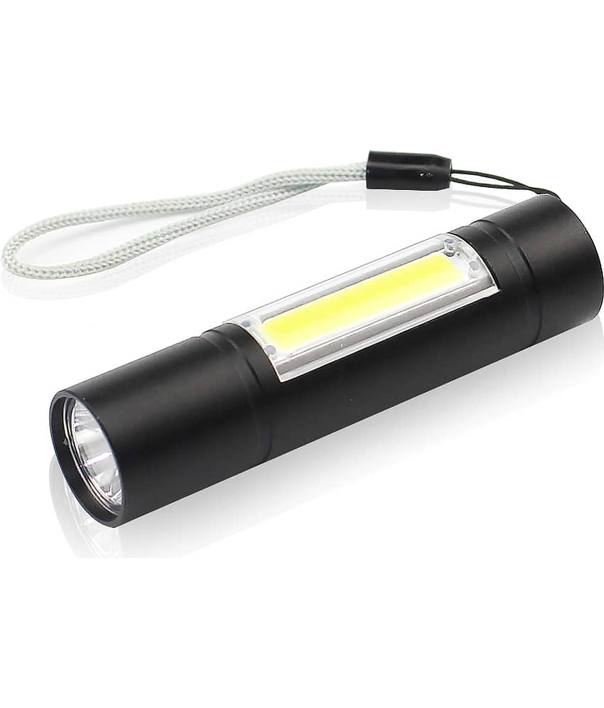 MZ - 2W Rechargeable Flashlight Torch ( Pack of 1 ) view 2