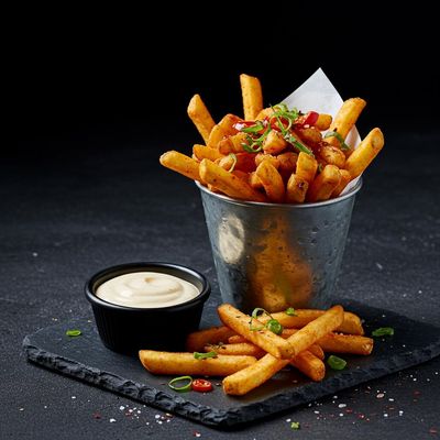 Peri Peri Fries with Free Dip
