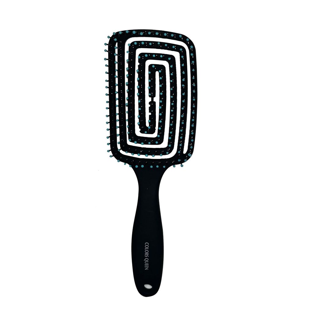 Colors Queen Rectangular Hair Brush view 2