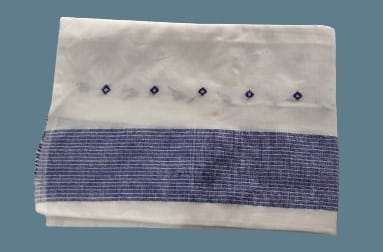 Assamese cotton stole view 2