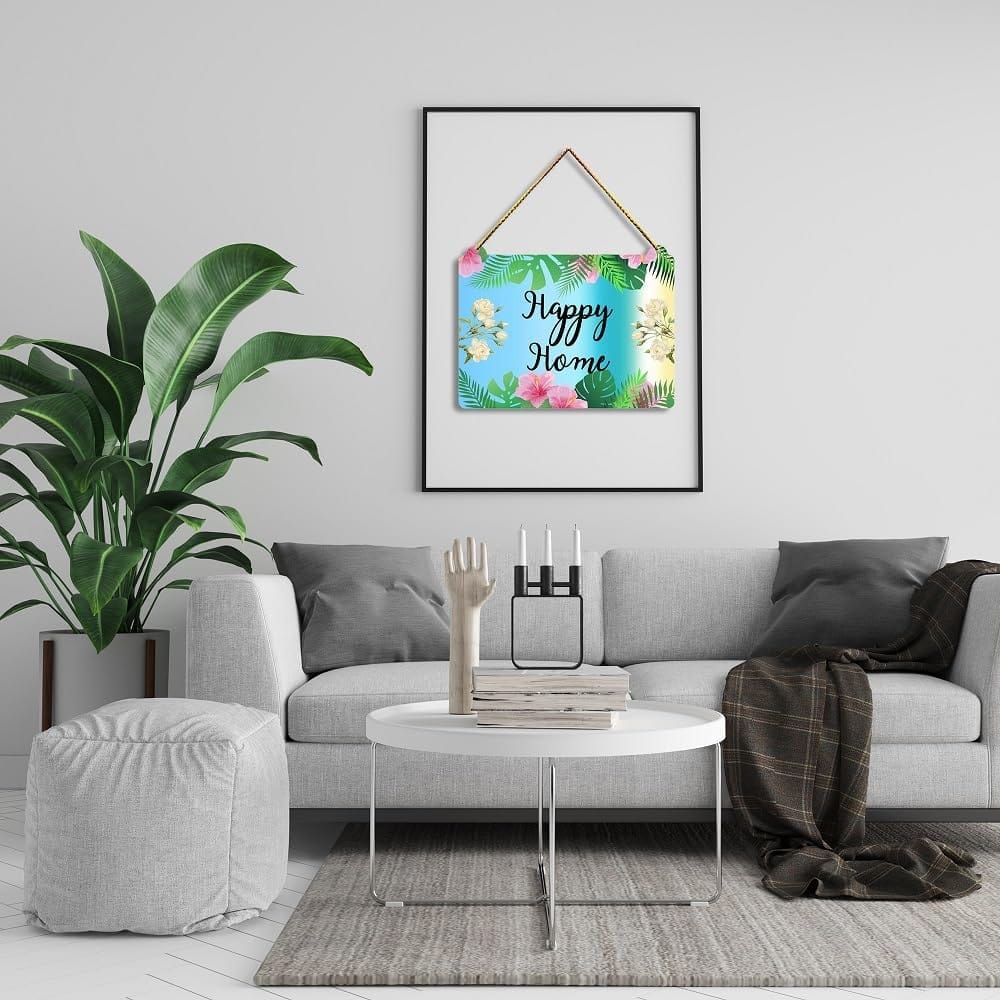 Wall Hangings for Home Decoration Items for Living Room Decor Welcome Home Wall Hanging for Home Office Decoration Handmade Craft Decorative Wall Art (WH1311) view 2