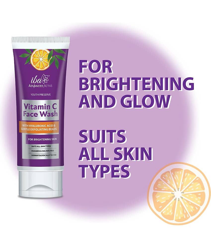 Iba Advanced Activs Youth Preserve Vitamin C Face Wash 100ml, (Pack of 2 ) view 2