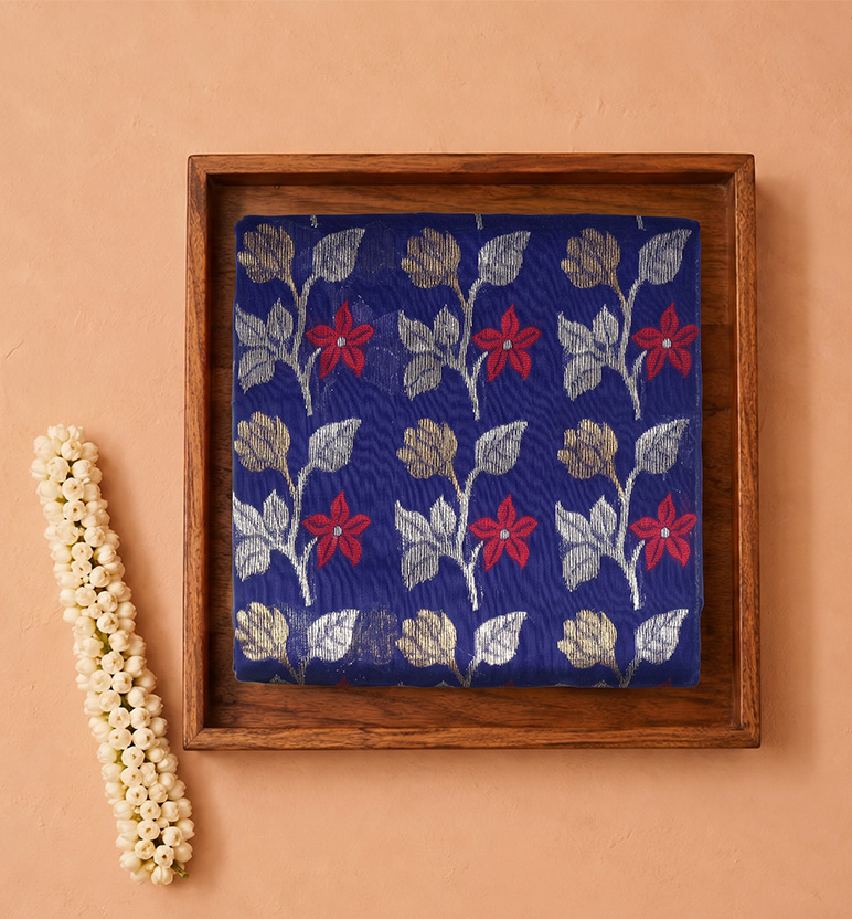 Handloom Chanderi Silk Cotton Saree