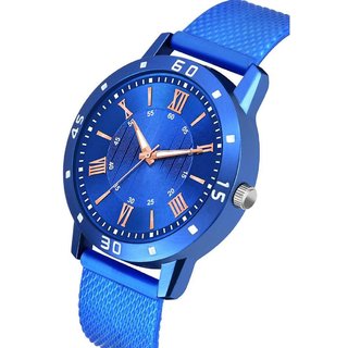 HRV Men's Round Dial Multi Strap Analog Watch view 2