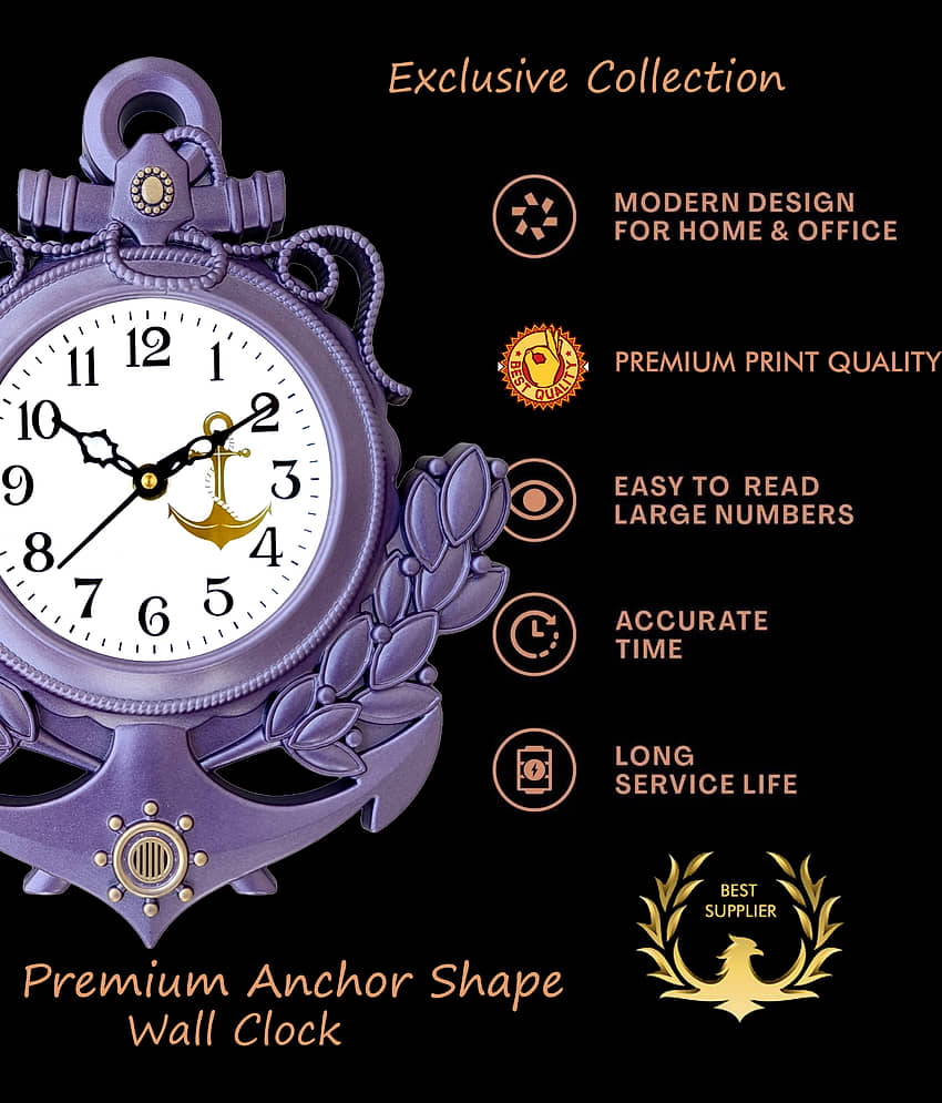 GrabBasket Assymetric Analog Wall Clock view 2