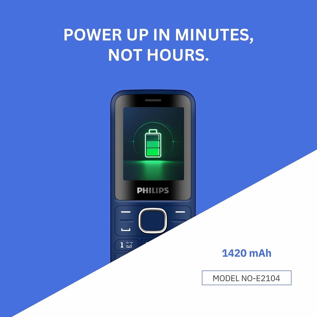 Philips Dual Sim keypad Phone-E2104 view 2