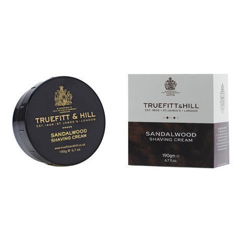 Truefitt & Hill Sandalwood Shave Cream Bowl 190 Gms
