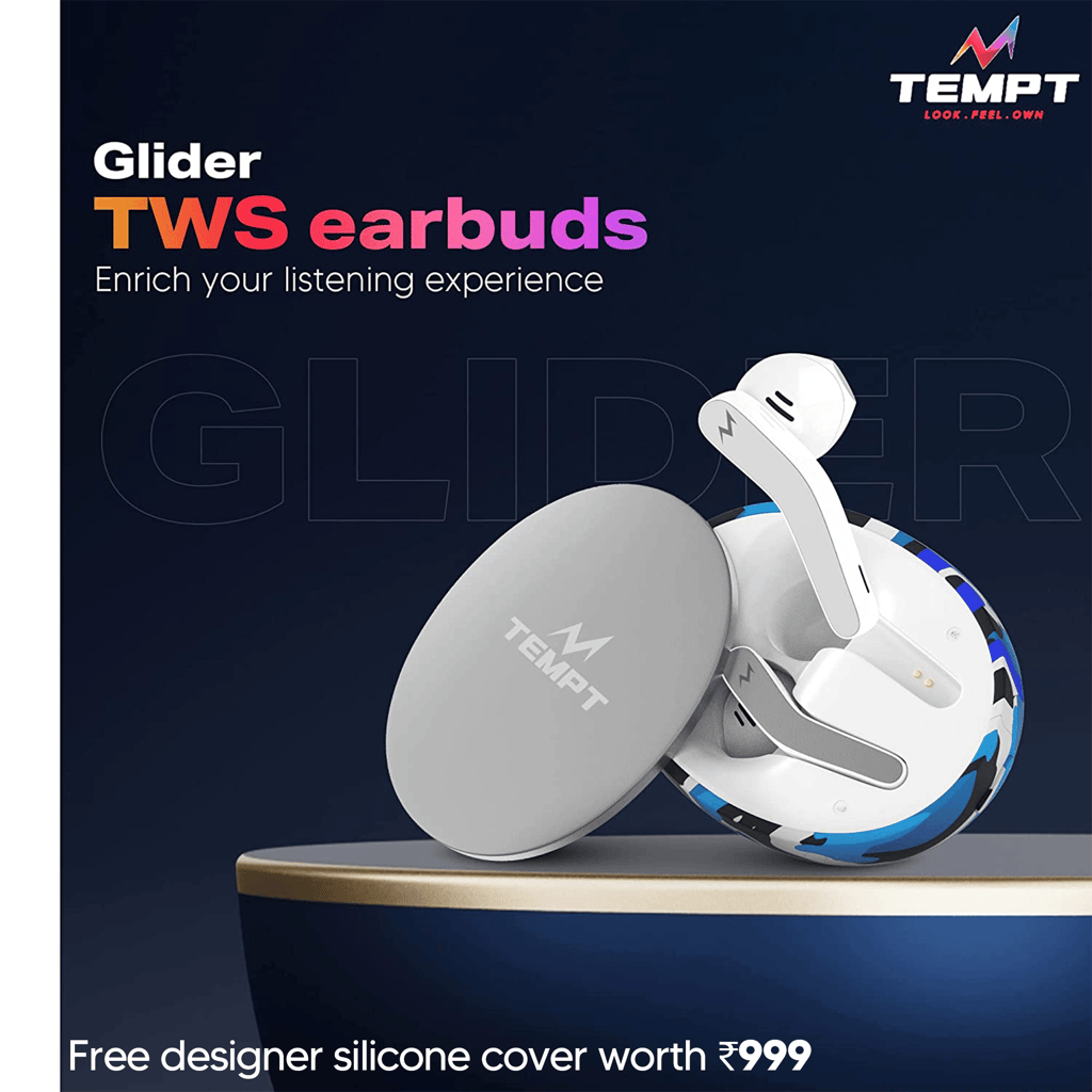 Glider Earbuds view 2