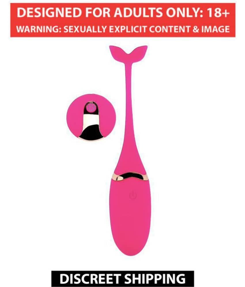 Fish Shape Wireless Egg Vibrator With Remote By Naughty Nights