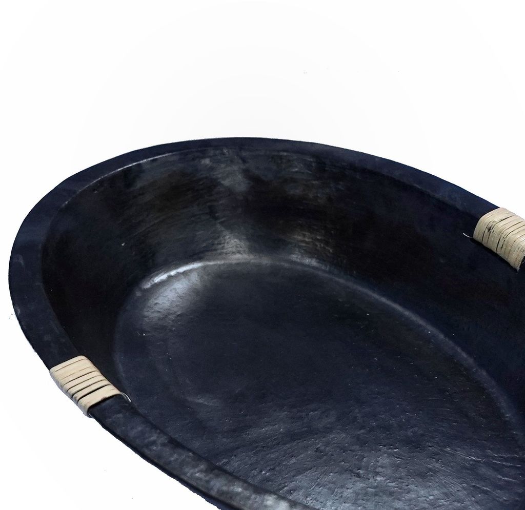 Longpi Black Stone Pottery Serving Tankot Kantuk (1TPTDPTKA00324) view 2