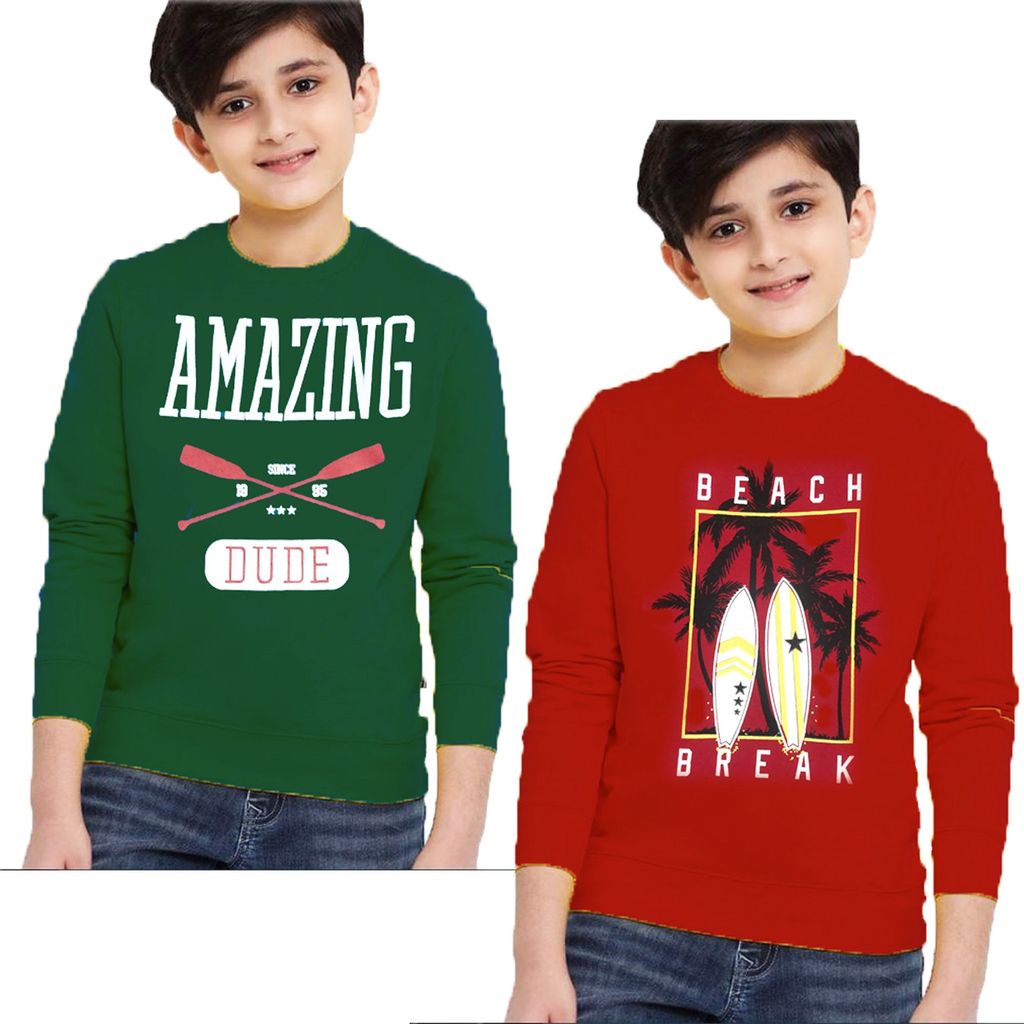 CRAZYON BOYS FULLSLEEVE T-SHIRTS P(2) view 2