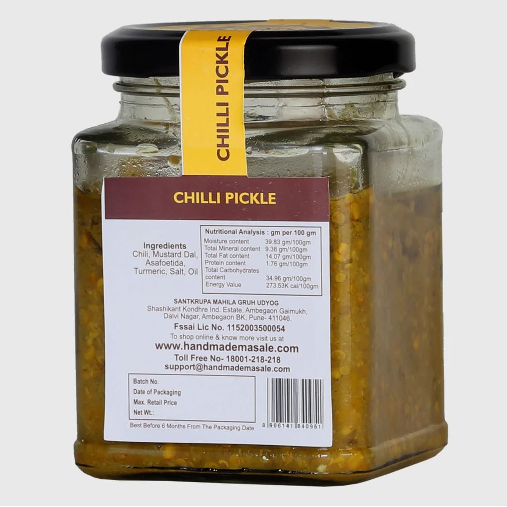 Handmade Masale - Chilli Pickle view 2