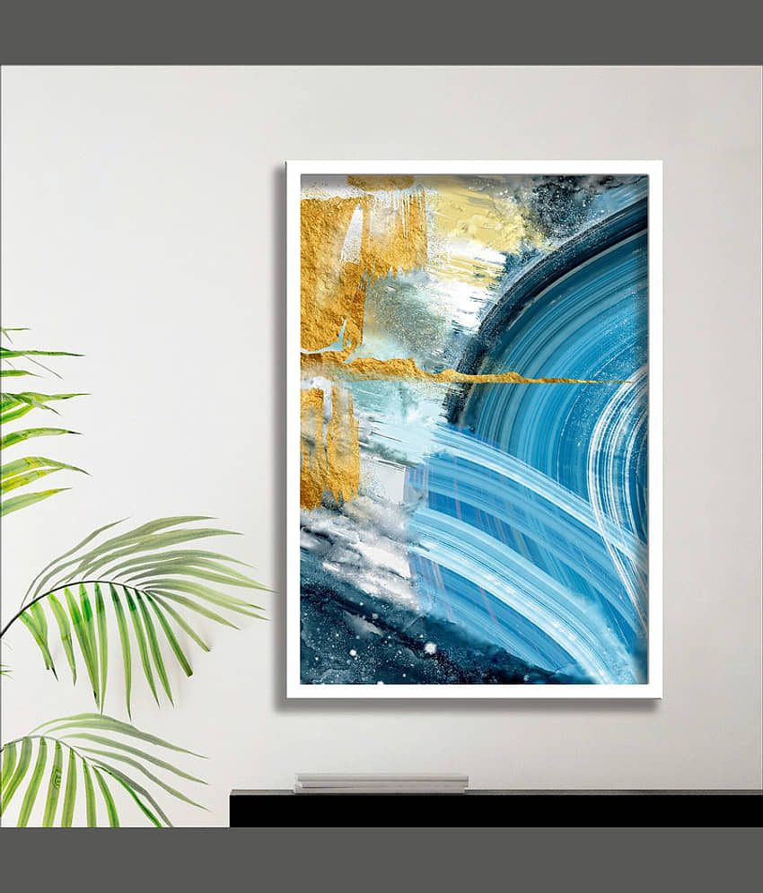 Saf - Abstract Painting With Frame view 2