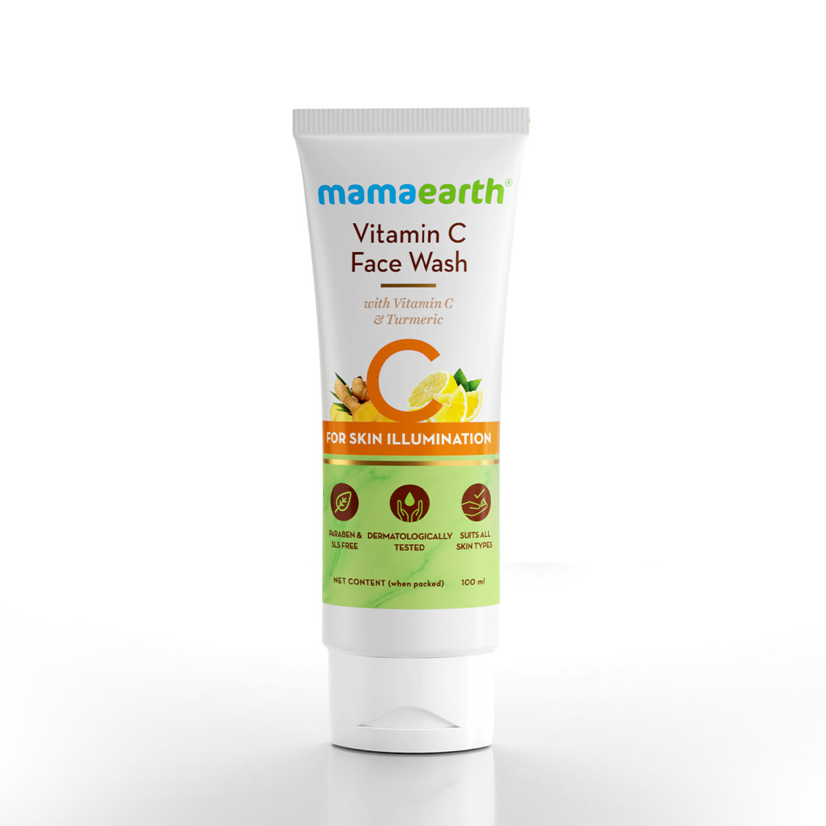 Mama Earth Vitamin C Face Wash With VItamin C Turmeric 100ml