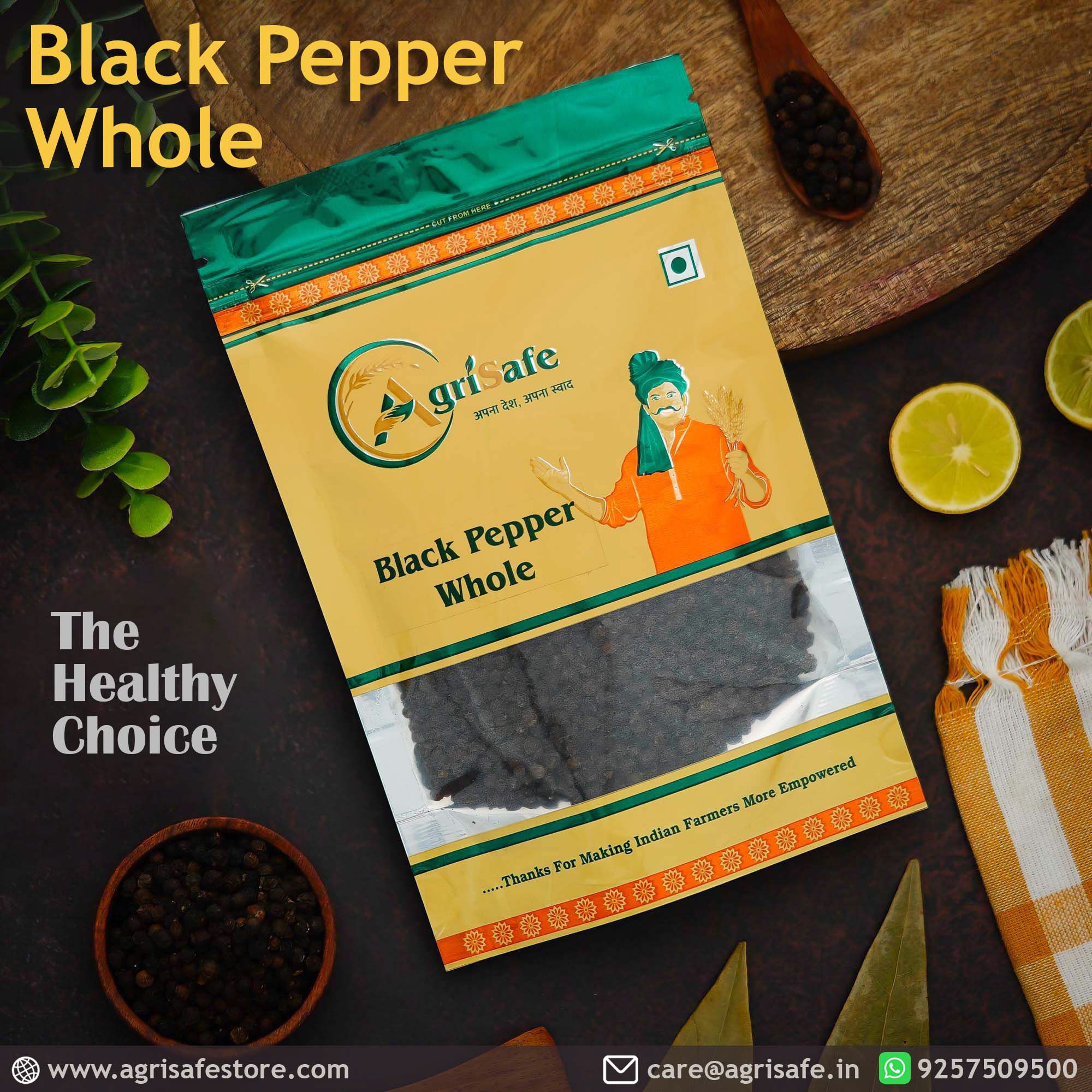 Agrisafe Black Pepper Whole view 2