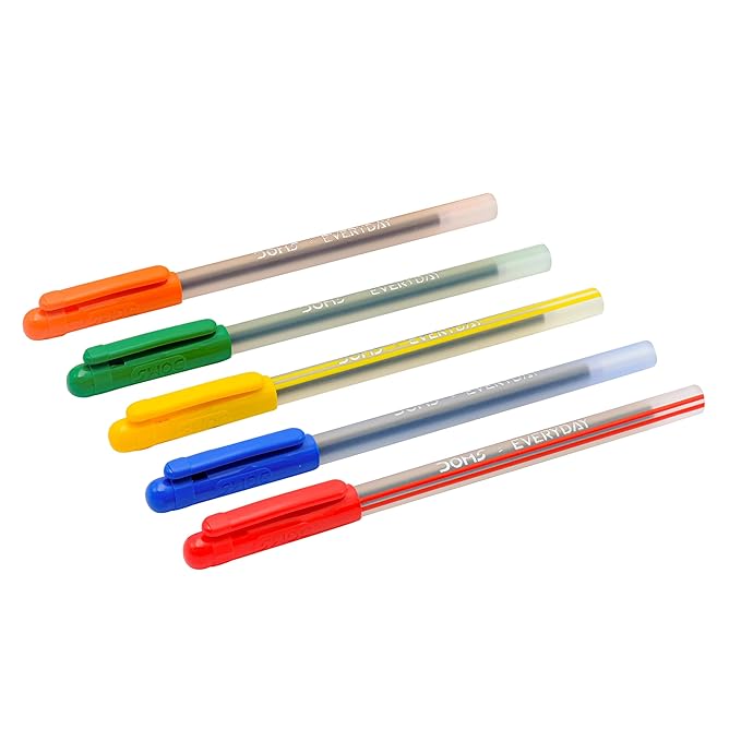 DOMS Incredible Handwriting Everyday Ball Pen 1 PCS Pen Red view 2