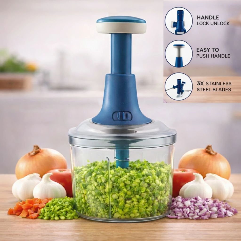 PUSH CHOPPER 700ML Manual fruit and vegetables chopper view 2