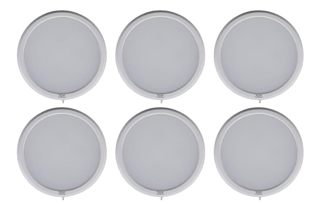 GR Lighting 8 Watt Panel Light Round Shape 3 IN 1 Colour Warm/Natural/Cool White