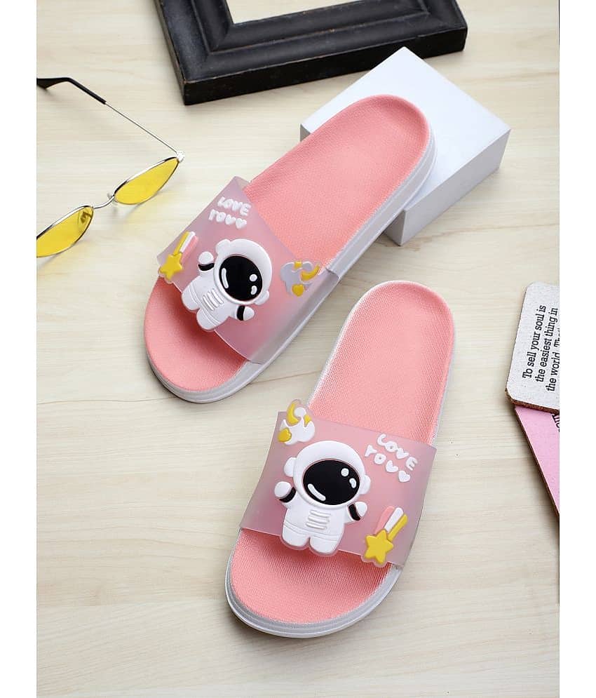 Pampy Angel - Black Women's Slide Flip flop view 2