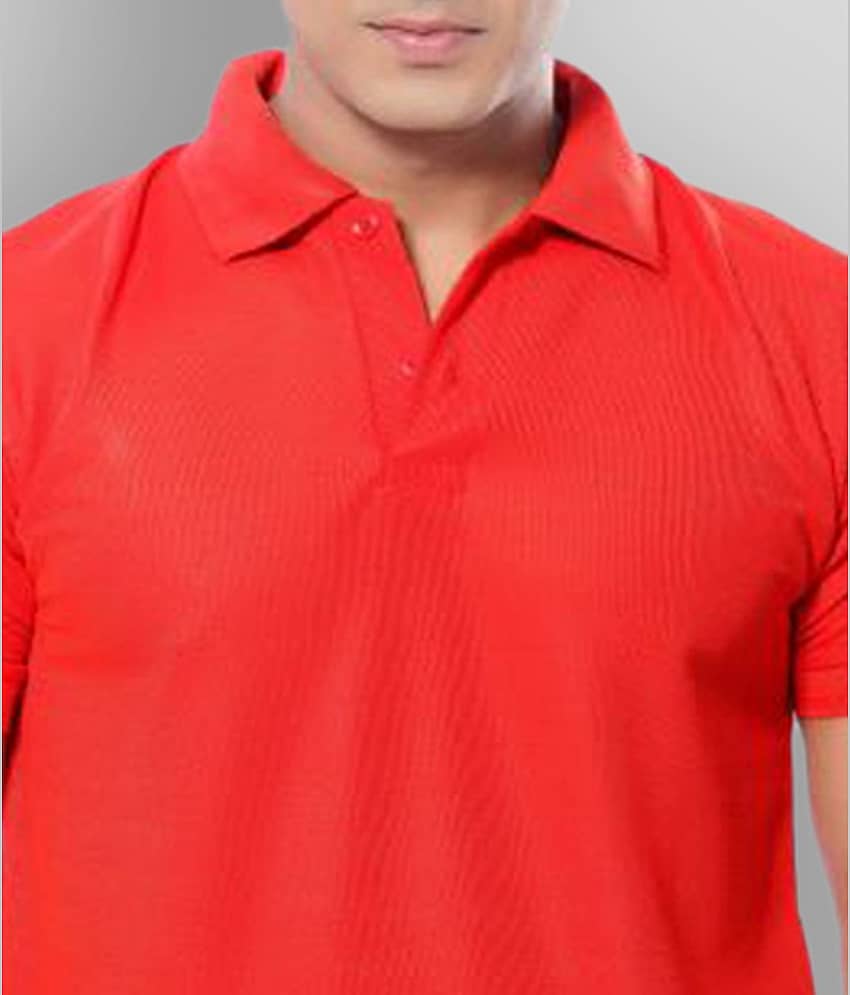 SKYRISE Pack of 2 Cotton Blend Slim Fit Solid Half Sleeves Men's Polo T Shirt ( Multicolor ) view 2